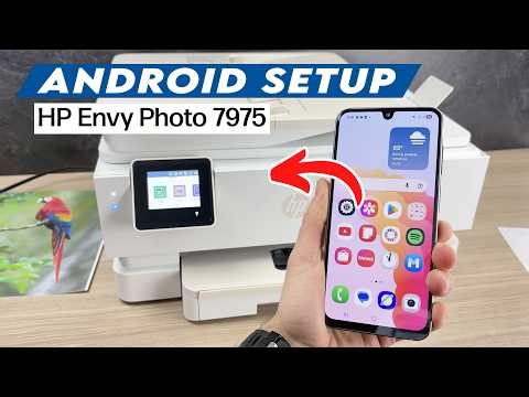 HP Envy Photo 7975 : How to Setup With Android Phone