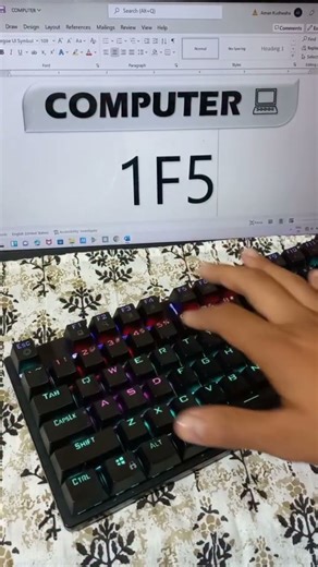 COMPUTER 🖥.logo create shortcut kye #shorts