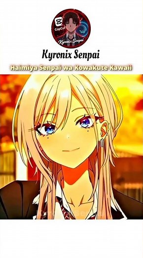 Haimiya-senpai is Scary but Cute 🥰🥰 #anime#animeedits#haimiya#amv#viral#otaku#waifu#edit#trending