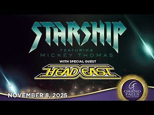 Starship ft. Mickey Thomas & Head East Live at Grand Falls Casino & Golf Resort 🎶 | November 8 2025