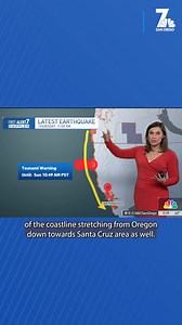 UPDATE: Several earthquakes struck Northern California Thursday, including a preliminary 6.0 magnitude earthquake in Humboldt County, according to the United States Geological Survey. The series of earthquakes triggered a tsunami warning from the Oregon border down to the Santa Cruz area. http://on.nbc7.com/3A63zoB | NBC 7 San Diego