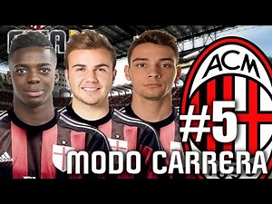 FIFA 16 Milan Modo Carrera #5 EL NUEVO MILAN (Tremenda Velocidad!!!)