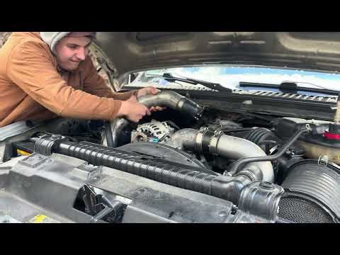 The 6 leaker is leaking again! Egr delete j tube O ring replacement!