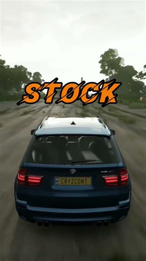 BMW X5: Stock vs Max Tuning! 🔴 Rating Jumps 0 to 10 | RAMP TEST #shorts #forzahorizon5