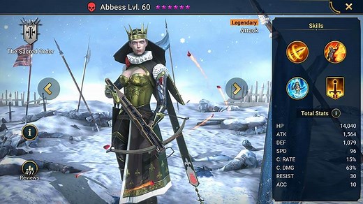 Abbess - HellHades - Raid Shadow Legends