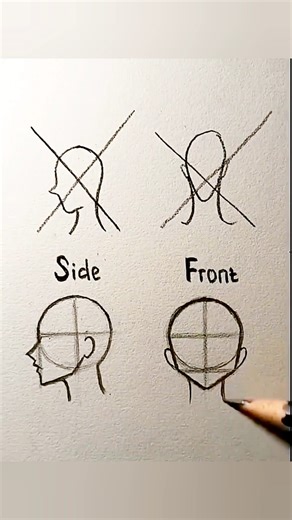 how to draw head #headdrawing #art