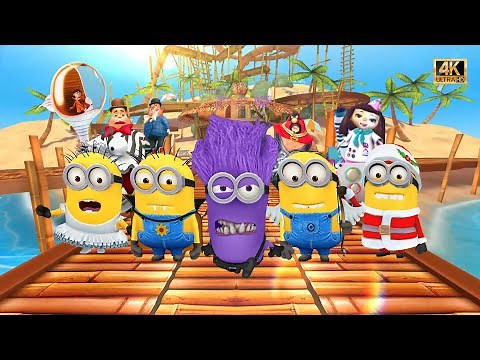 Minion rush All Bosses Evil minion gameplay | EP 35 | UHD 4K Fullscreen Gameplay