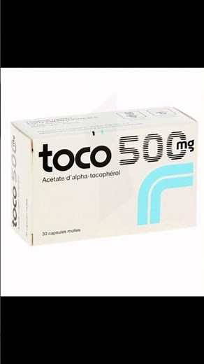 Toco 500 Mg, Capsule MolleALPHA-TOCOPHÉROL (ACÉTATE D')plaquette(s) thermoformée(s) PVC-Aluminium