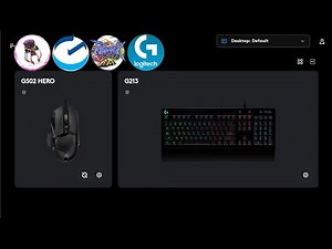 Set Macro Keyboard & Mouse Logitech