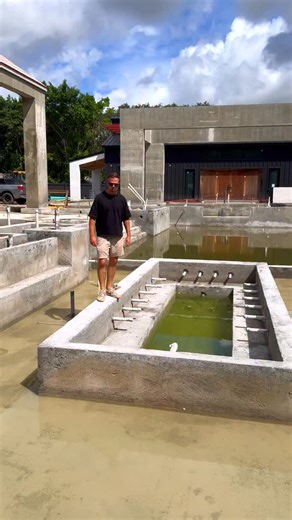 126K views · 19K reactions | Luxury in progress. ✨ This backyard is taking shape, and trust us — the final reveal will be worth the wait. Stay tuned to see this transformation come to life. Comment “book” to schedule your free design consultation call. Comment “PDF” to get our luxury outdoor living design guide. #luxuryoutdoorliving #backyardtransformation #resortstyleliving #dreambackyard #outdoorlivingdesign | Foxterra Design | Facebook