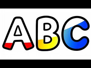 Learn ABC Letters with Song for Children | Drawing and Coloring Animals for Kids