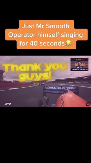Classic! #smoothoperatorf1 #smoothoperator #carlossainz #mclaren #formula1