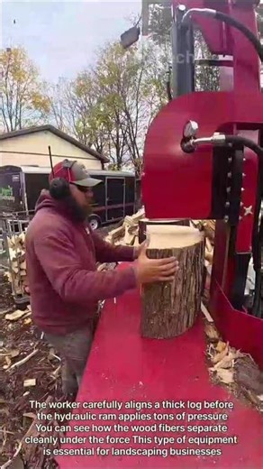 Fast Firewood Production with a Box Wedge