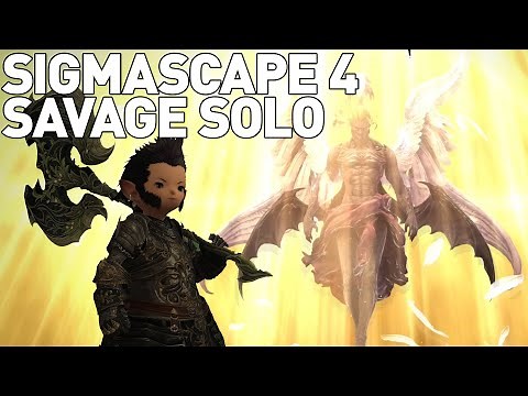 FFXIV - Kefka SAVAGE Solo! (Sigmascape V4, Patch 6.2, ilvl 610)