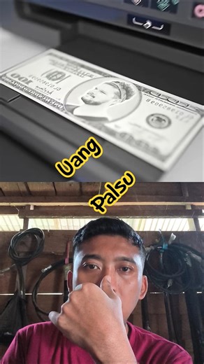 hati-hati uang palsu guys #facts #computer #tech