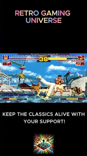 🔥 KOF'95: Terry A Lesson For You⚡ Stay Away From Goro Or Face Your Doom!