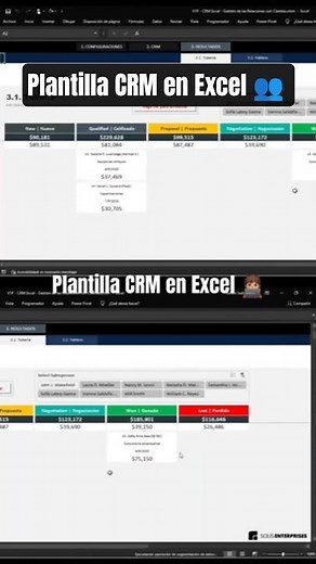 Plantilla CRM Excel | Customer Relationship Management Excel 🤝🏼 | CRM en Excel | #excel
