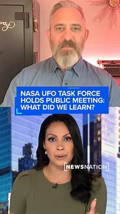 #NASA's panel investigating unidentified aerial phenomena (also known as #UFOs) held its first public meeting Wednesday after months of research. Jeremy Corbell explains what we learned. | NewsNation