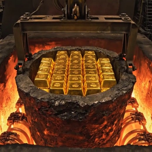 Making Giant Gold Chains from Raw Gold | Massive Factory Process #restoration #repairing #makingprocess #factory #repair | Restoration King