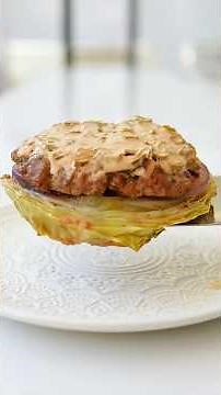 OVEN-BAKED BURGER WITH SPECIAL SAUCE #recipes