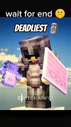@SenpaiSpider known as DEADLIEST 🥶| critchainyt | #shorts #shortsfeed #minecraft #gaming #dream#7x7