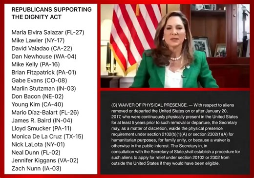 The Dignity Act is an amnesty for 12 million now plus more than five million extra immigrants over the next decade.