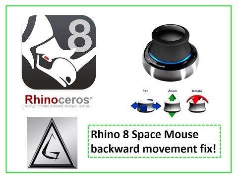 Rhino8 Space mouse fix.