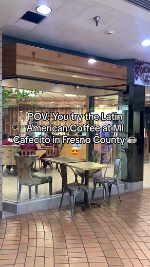 Don't miss out on trying out Latin American coffee at Mi Cafecito. 🥰☕️This shop is located inside Manchester Center in Fresno, CA. Try authentic flavors made from Mexican sweets. 😋This coffee shop is family-owned and you'll feel right at home when you walk in. Their address is at 3502 N Blackstone Ave Ste F-180 Fresno, CA 93726 #visitfresnocounty #localbusiness #manchestermallfresno #cafecito #fyp