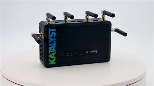 Spark w Mini Antennas Rotating