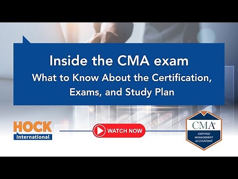 [Webinar] Inside the CMA Exam