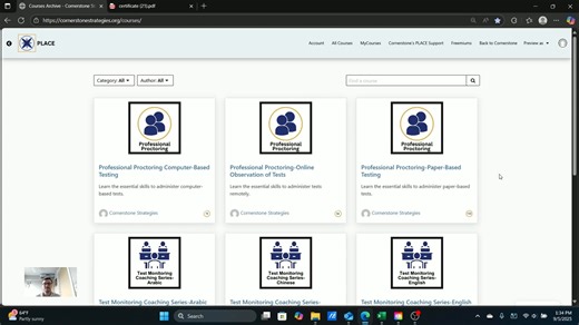 Pro Proctoring Demo with Face recording