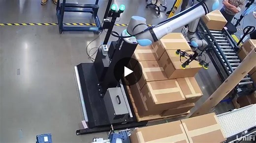 Smarter palletizing starts with better paths. 👇 🙄 Real factory floors feature tight spaces, low ceilings, obstacles, and limited reach... That’s exactly what Robotiq Lean Palletizing software is… | Bertelkamp Automation
