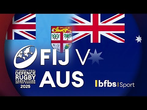 In full: Fiji v Australia | Pool B | 2025 International Defence Rugby Competition