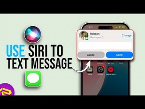 How to Use Siri to Send a Text Message on iPhone | Voice Command Messaging Guide