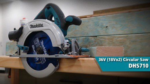 Our 18Vx2 Circular Saw DHS710 smashes another runtime test! Check it out at: http://bit.ly/2ieLSFf | Makita Australia