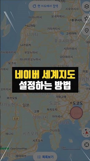 How to Set Up Naver World Map