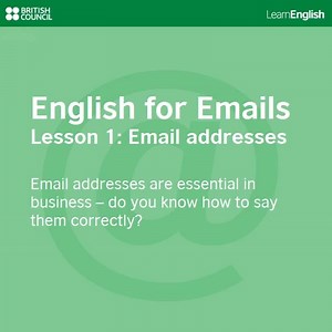 Improve your email writing skills with English for Emails! We have nine great lessons to help you: http://bit.ly/EnglishForEmails Neil | LearnEnglish – British Council