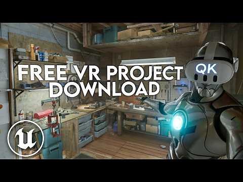 You Need This FREE Unreal Engine 5 VR Resource for Developers | Exploring Barney's Basement