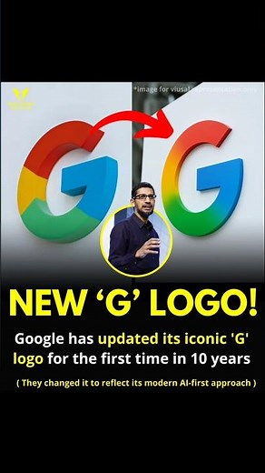 Google Reveals New 'G' Logo After 10 Years! | AI-First Design Update