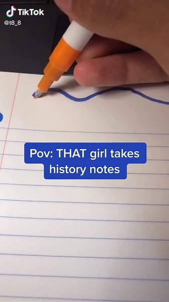 Creative History Notes: A Colorful Approach