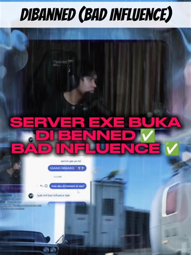 SERVER EXE BUKA ?? DI BANNED ✅ BAD INFLUENCE ✅ @MILL WEST @ekooju1 #executiverp #executiveroleplay #millwest #ekooju1 #gtaroleplay