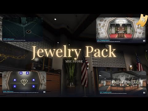 [QB/ESX] | FiveM | MXC Jewelry Pack Installation & Setup Guide 💍#fivemscript #gta #mxc