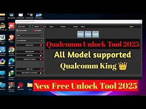 Qualcomm Unlock Tool 2025 🤫 || Free Unlock Tool 2025