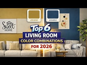 Top Two Color Combinations for Living Room Walls