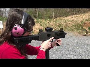 Mac 10 45acp with Lage Upper / Sub machine gun shooting