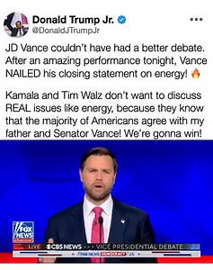 JD is the real deal. | Donald Trump Jr.