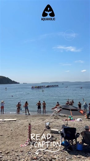 Aquaholic on Instagram: "​🤯 This isn't a boat, it's the World's BIGGEST SUP carrying 50 people... AND A CAR! 🤯​Talk about max capacity. Found this madness happening in Vladivostok, Russia, and had to share it with my fellow #AquaHolics! 🌊 We need to try something this wild right here in Lebanon! ​Forget your picnic basket. If you were on this giant paddleboard, what one crazy thing would YOU bring with you for the ride? 👇 ​#GiantSUP #PaddleboardLife #StandUpPaddle #SUPgoals #CrazyStunts #Wat