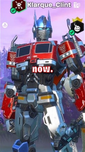 Optimus Prime Took Over Fortnite
