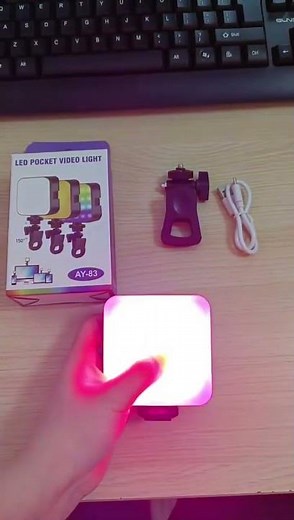 AY-83 RGB Pocket Light – Best Mini LED Video Light for Creators?