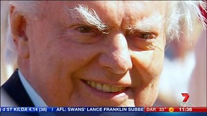 UPDATE: Legendary racehorse trainer Bart Cummings will be farewelled at a state funeral in Sydney next Monday. The funeral will be held at St Mary's Cathedral from 10am. Cummings, who won the Melbourne Cup 12 times, died in the early hours of Sunday, aged 87. ** EARLIER ** The family of Bart Cummings has accepted an offer of a state funeral for the legendary racehorse trainer. It's expected to be held in Sydney, and preparations could be finalised today. 7 News reporter Michael Felgate has the d